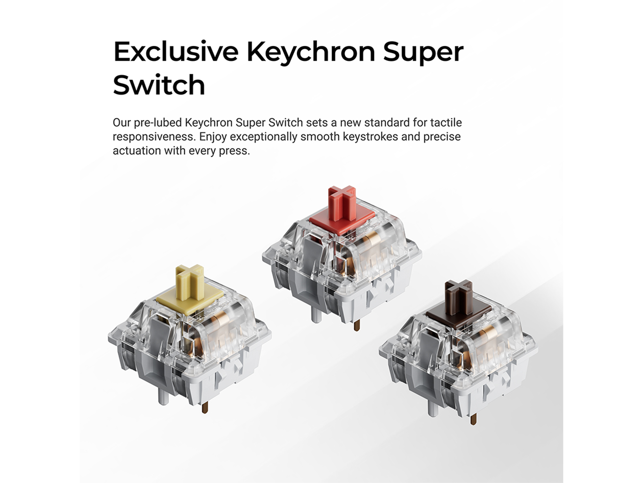 K8 Max Wireless Mechanical Keyboard (RGB Backlight/Red Switches - Hot Swappable)