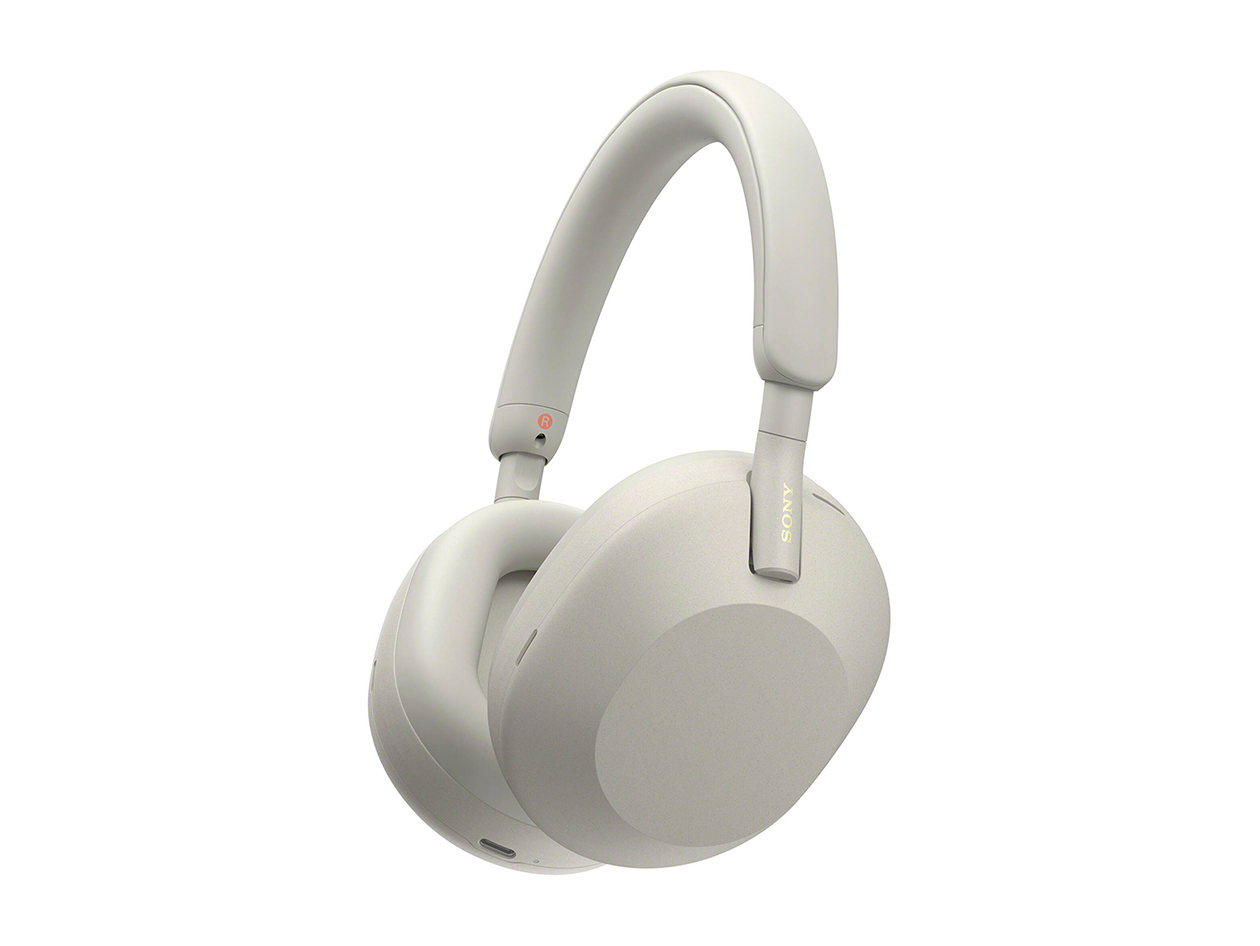 Sony WH-1000XM5 Wireless Noise Canceling Headphones - Silver (Refurbished)