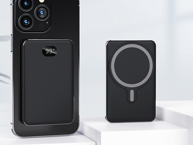Speedy Mag 5,000mAh Wireless Charger for iPhone (Black)
