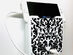 GlamSocket Decorative Multi-Outlet & Dual USB Port Surge Protector + Phone Holder (Versailles)