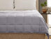 Kathy Ireland Weighted Blanket (Silver/20lbs, 60"x 80")