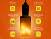 Lumeflame Flickering LED Flame Bulbs (2-Pack)