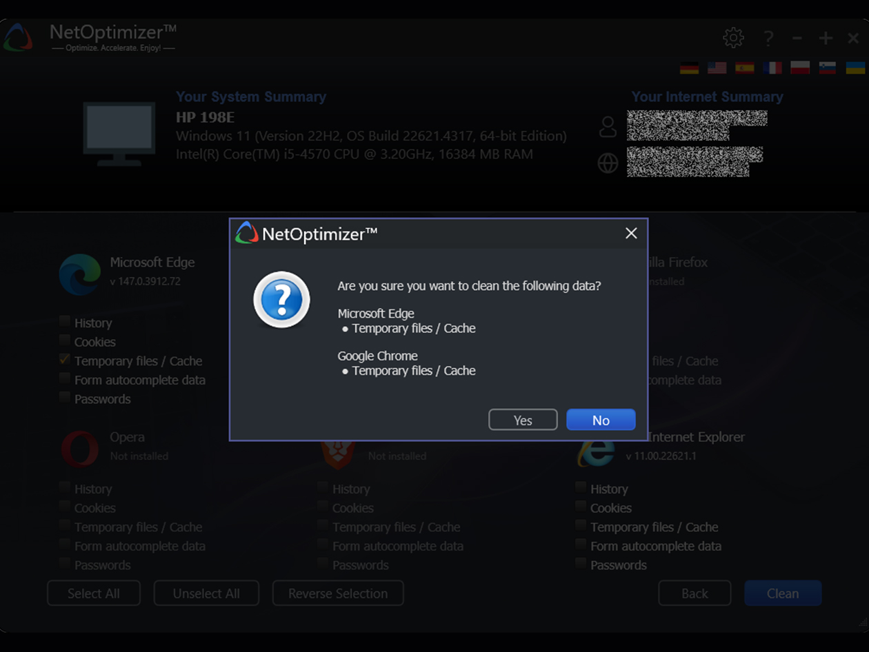 NetOptimizer Lifetime Subscription: 1 Computer