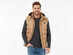 Men's Helios Hybrid Heated Coat wIth Power Bank (Tan/2XL)