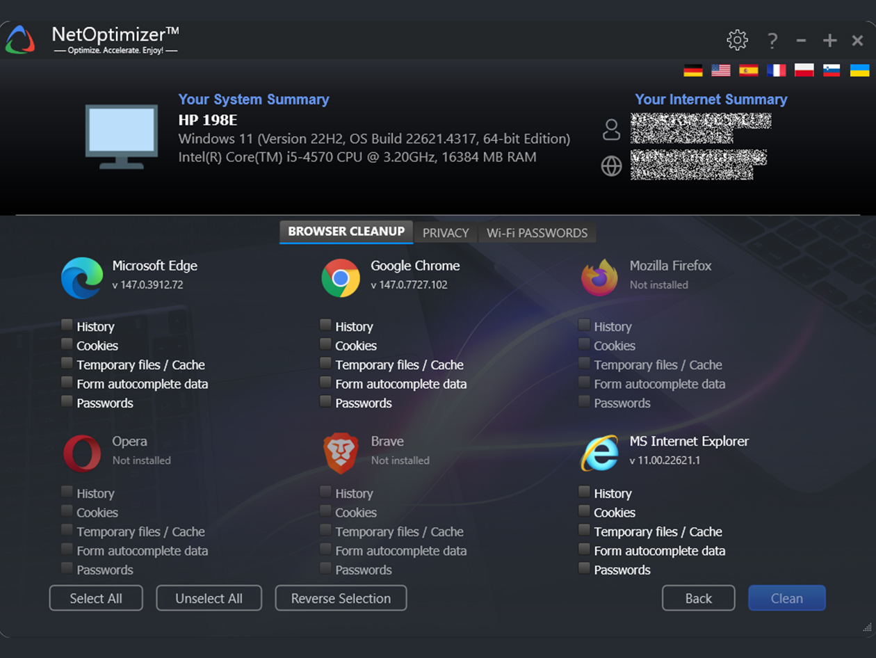NetOptimizer Lifetime Subscription: 1 Computer