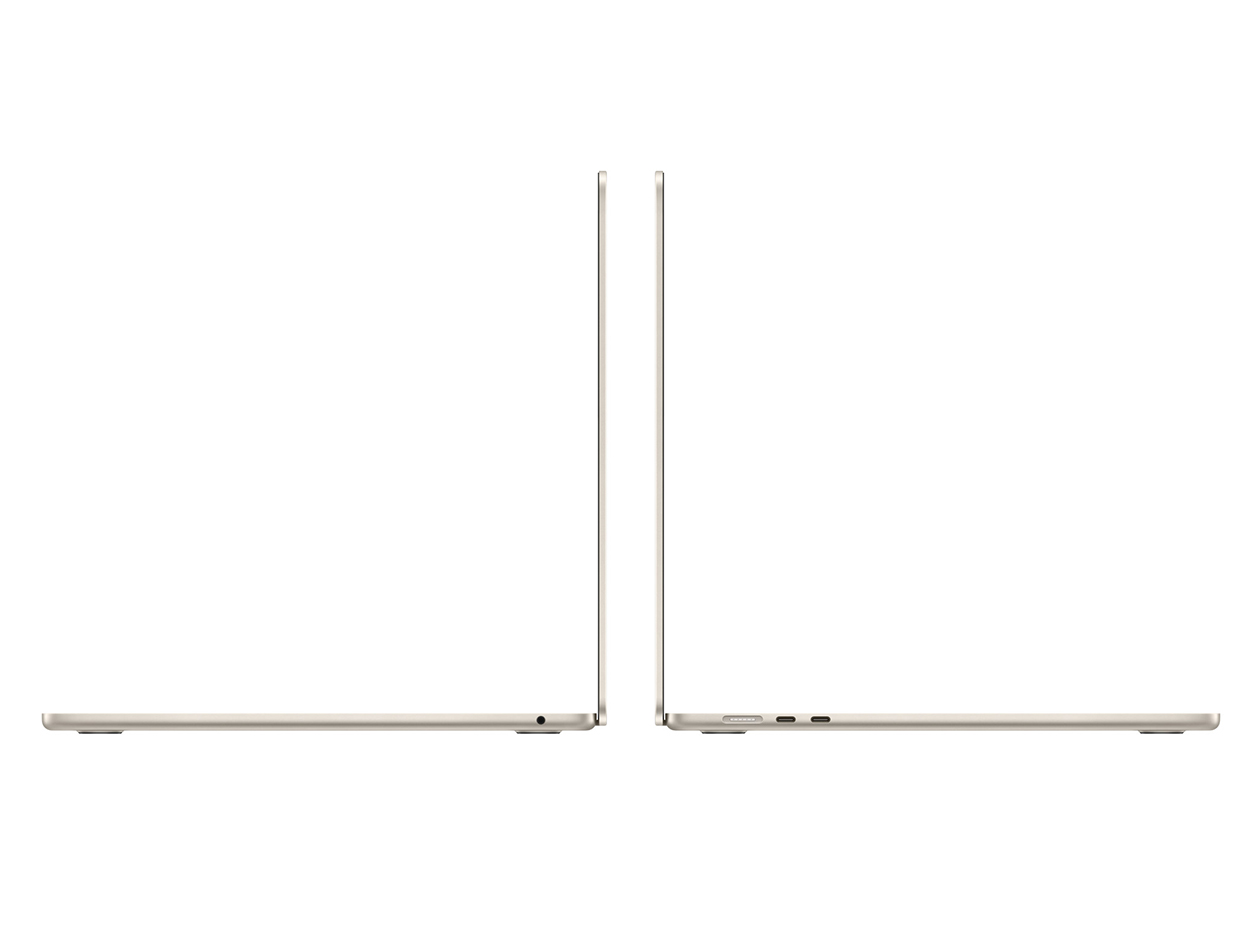 Apple MacBook Air (2023) 15" M2 8CPU 10GPU 8GB RAM 256GB SSD Starlight (Refurbished)