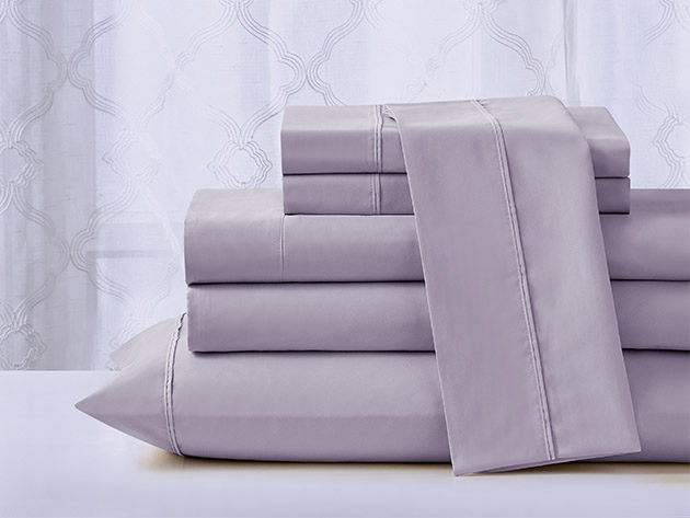 Kathy Ireland 6-Piece CoolMax Sheet Set (Lavender/Full)