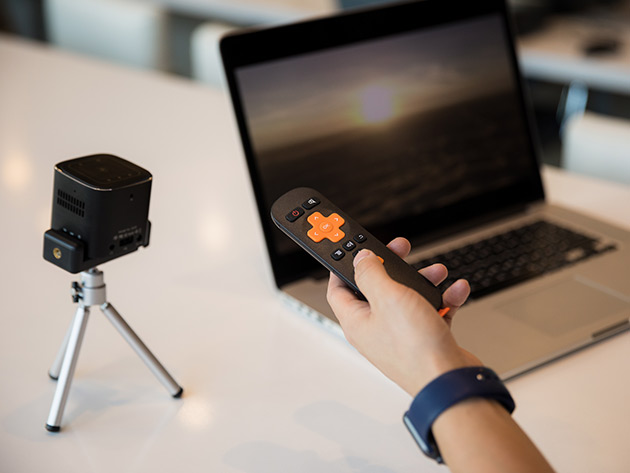 PIQO Powerful 1080p Mini Projector: 2-Pack
