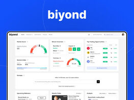 Biyond AI-Powered Crypto Trading Signals & Market Analysis: 5-Year Subscription (Pro + Vanguard Plan)