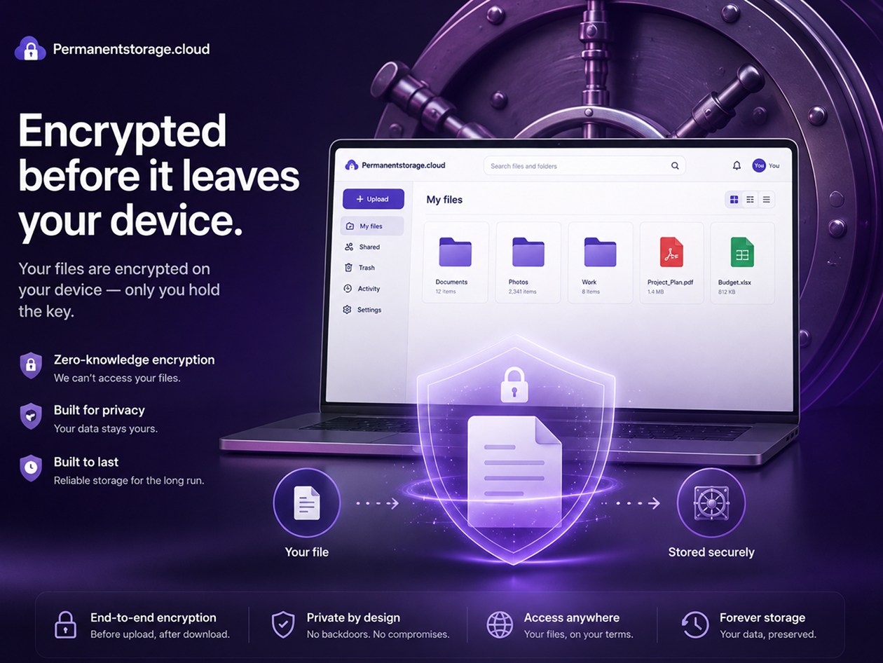 Vault Cloud Storage: Lifetime Subscription (1TB)