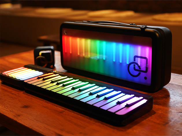 PopuPiano Smart Portable Keyboard Piano with Chord Pad