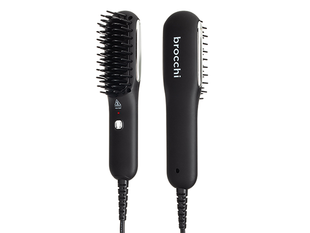Brocchi Men LED Styling + Straightening Brush