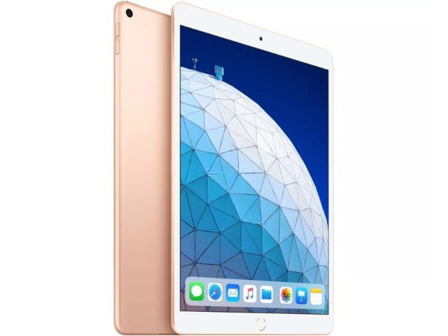 Apple iPad Air (2019) 10.5" 3rd Gen 256GB Wi-Fi Gold (Refurbished) & Accessories Bundle