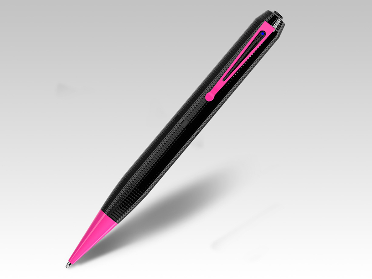 iSpyPen Pro X 2K HD Recording Camera Pen 128GB (Pink)