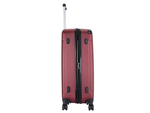 DUKAP Intely 28" Hardside Spinner with Digital Weight Scale (Wine)