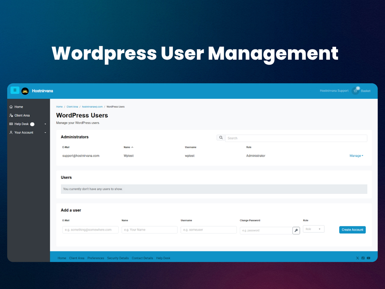 Hostnirvana WordPress Website Hosting: Lifetime Subscription - 5 Websites
