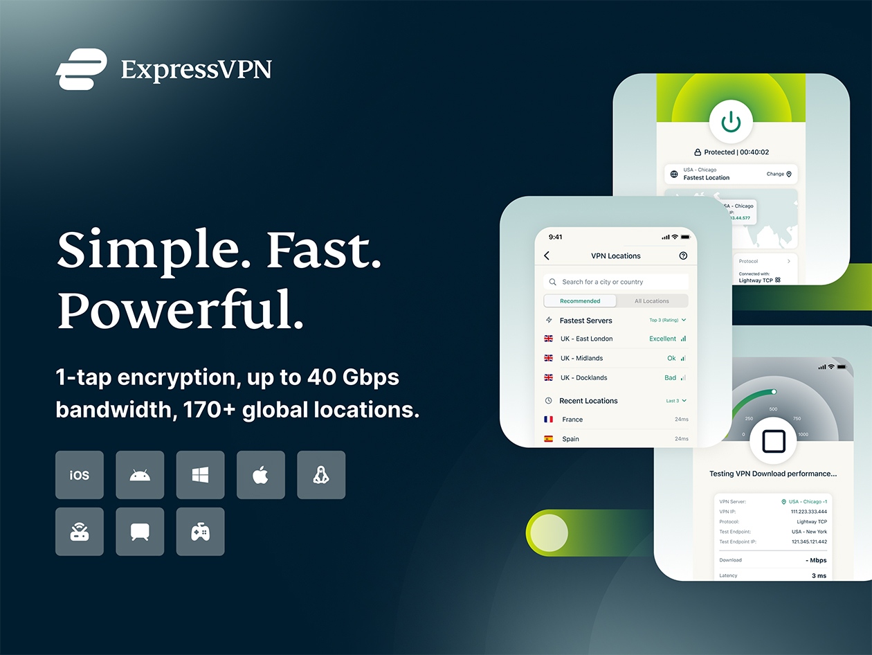 ExpressVPN Basic Plan: 1-Year Subscription