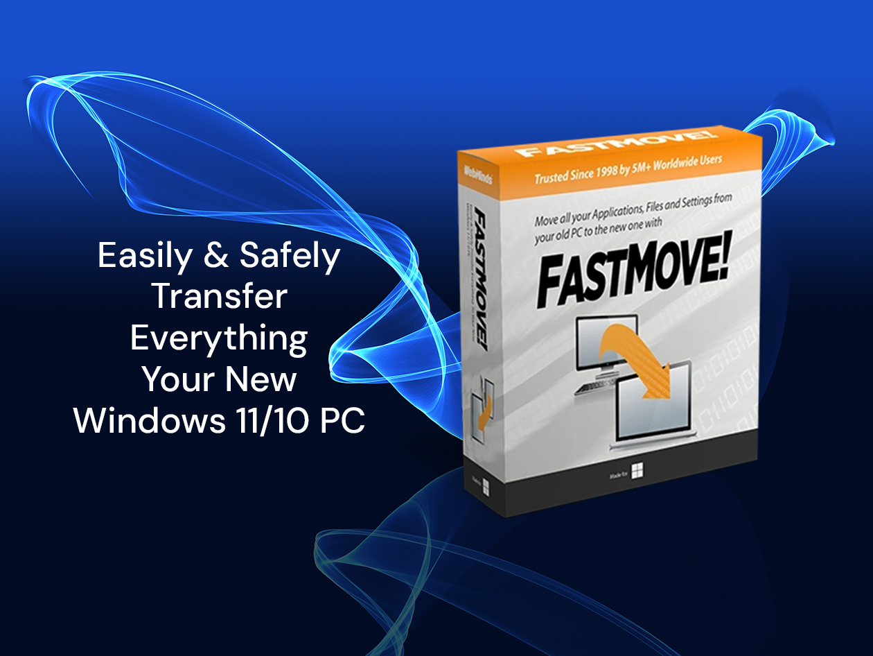 FastMove Lifetime Subscription: 5 Computers