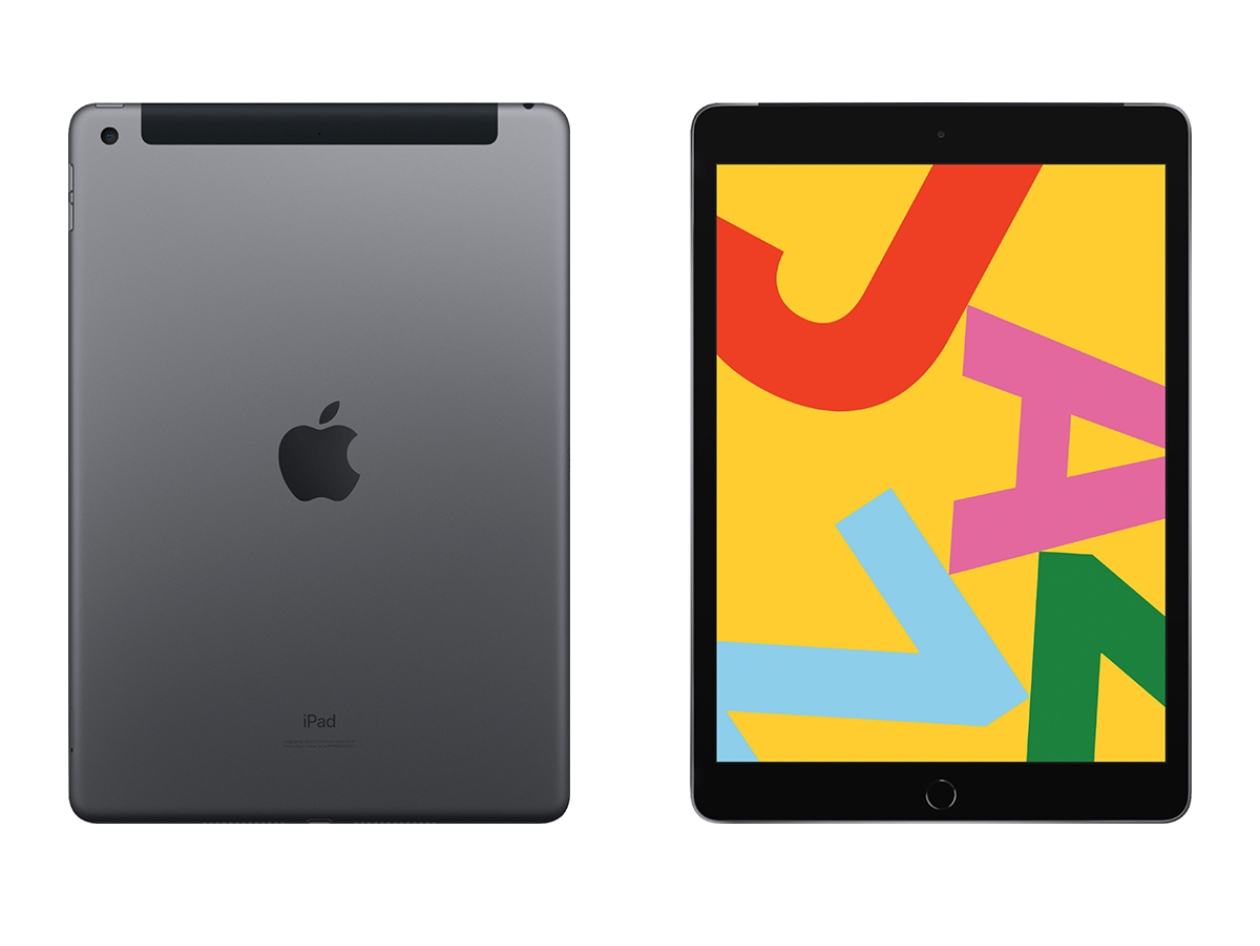 Apple iPad (2019) 10.2" 7th Gen 32GB Wi-Fi & 4G Unlocked Space Gray (Refurbished) Bundle
