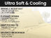 Super-Soft 1800 Series Bamboo Blend 6-Piece Sheet Set (Cream/Queen)
