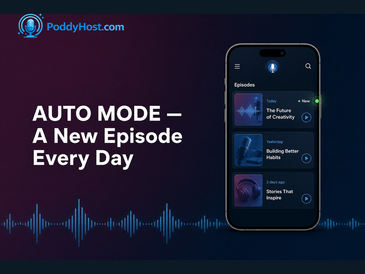 PoddyHost AI Podcast Generator - Starter Plan: Lifetime Subscription
