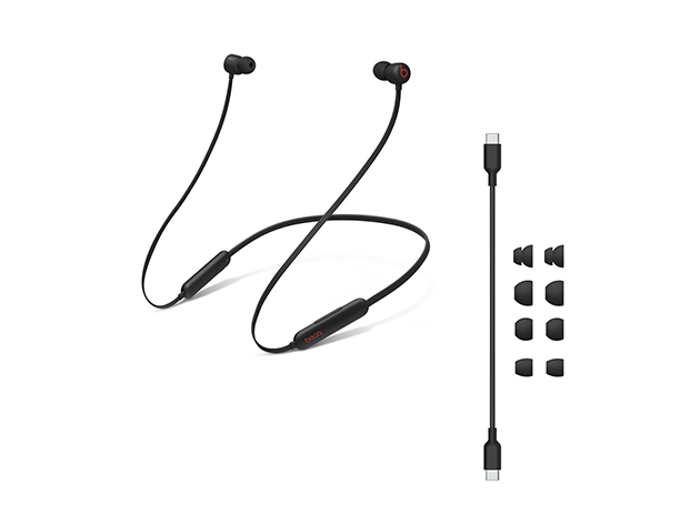 Apple iPad 7th Gen (2019) 128GB Gold (Wi-Fi Only) Bundle with Beats Flex Headphones (Refurbished)