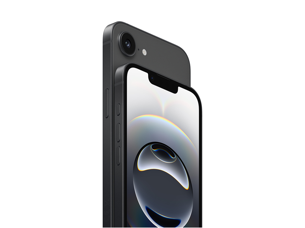 Apple iPhone 16e (2025) 128GB Black Unlocked (Refurbished)