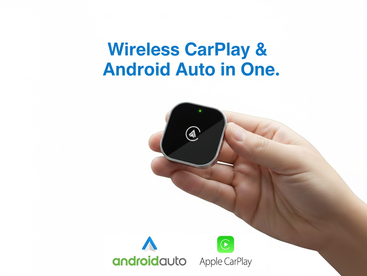 Mini Wireless CarPlay/Android Auto Adapter