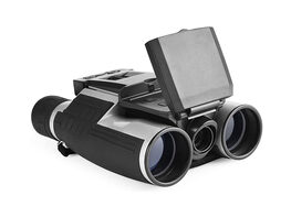 1080p/5MP 3200' Digital Binoculars with 2" Screen, 12x Zoom & 8GB Card