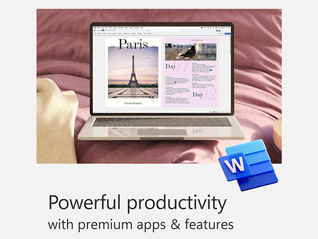 Microsoft 365 Family: 15-Month Subscription [6TB OneDrive Cloud Storage for 6 People, PC/Mac]