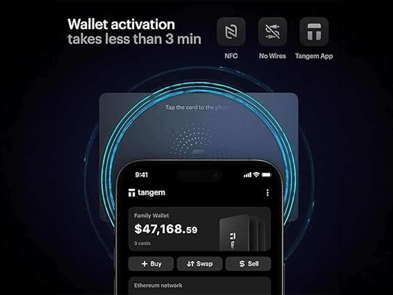 TANGEM Wallet 2-Pack Secure Offline Crypto Hardware Wallet