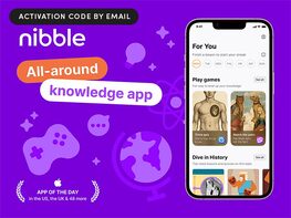 Nibble All-Around Knowledge App (Lifetime Subscription)