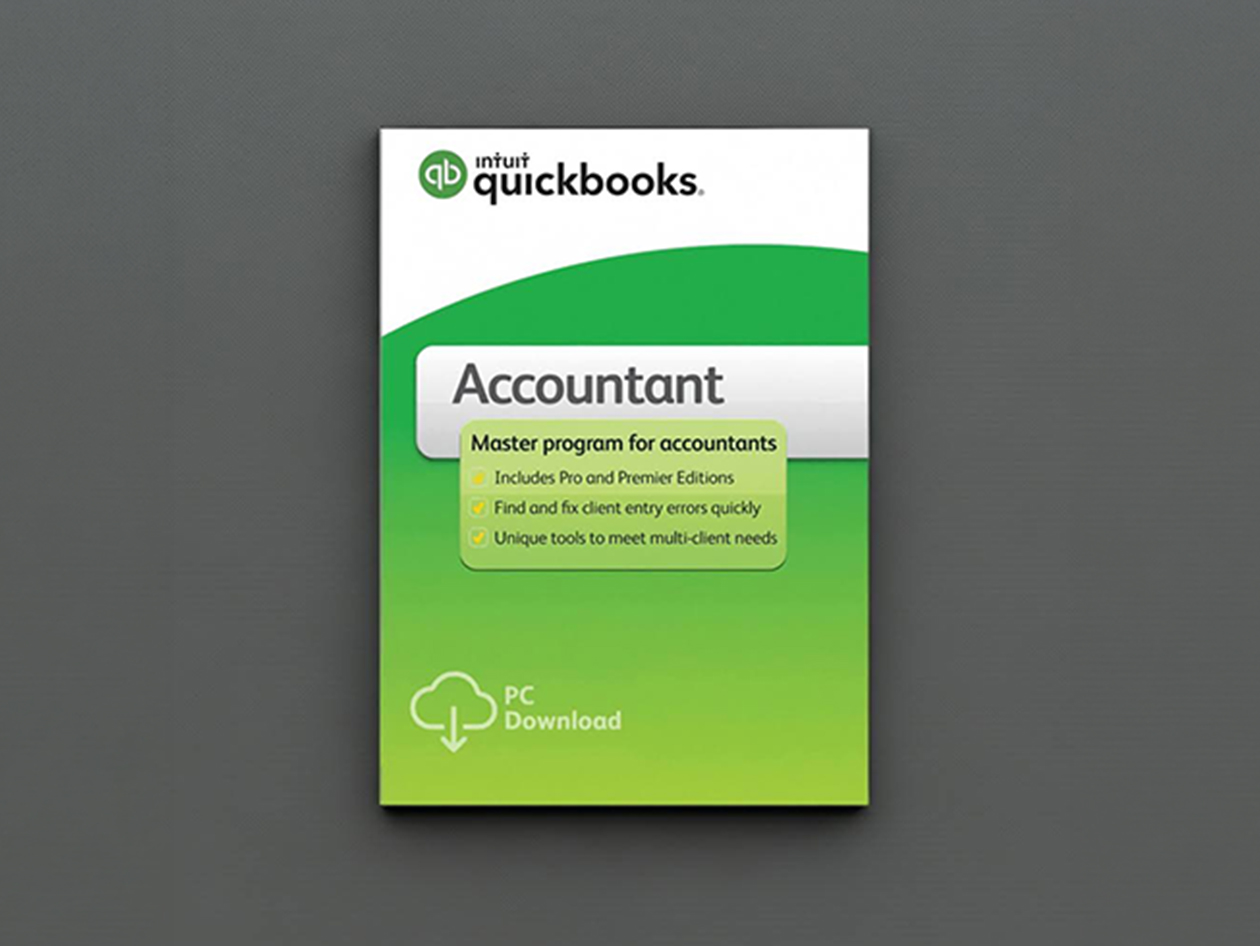 Intuit QuickBooks Desktop Accountant 2024 for Windows (1 User): 1-Year Subscription