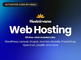 Hostnirvana Website Hosting: Lifetime Subscription