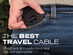 Statik® MagStack™ Slim 3ft USB-A to USB-C Magnetic Tangle-Free Cables (4-Pack)