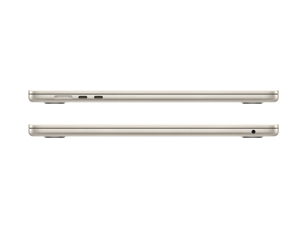 Apple MacBook Air (2023) 15" M2 8CPU 10GPU 8GB RAM 512GB SSD Starlight (Refurbished)