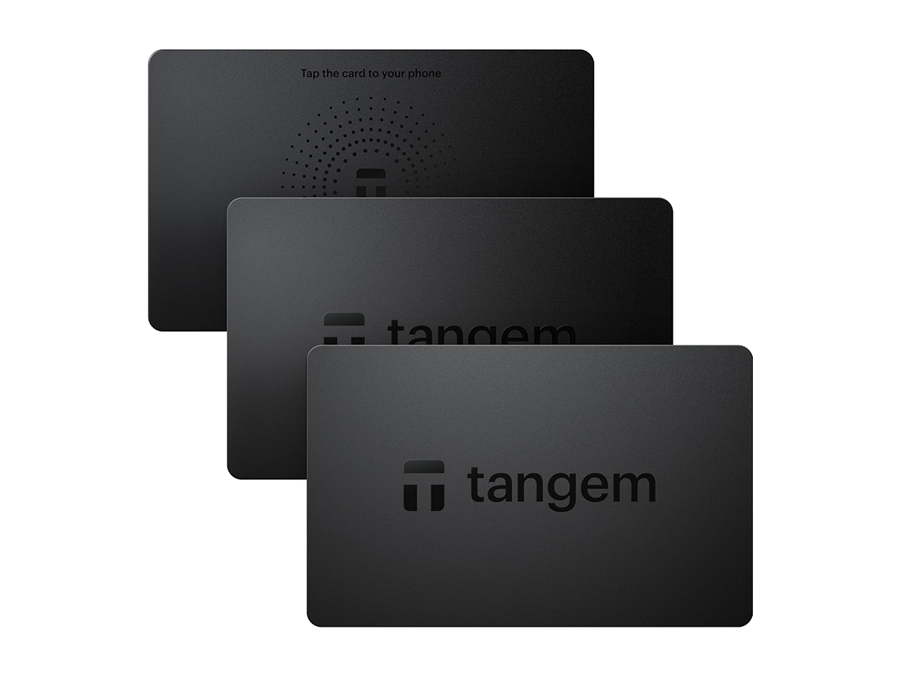 TANGEM Wallet 3-Pack Secure Offline Crypto Hardware Wallet