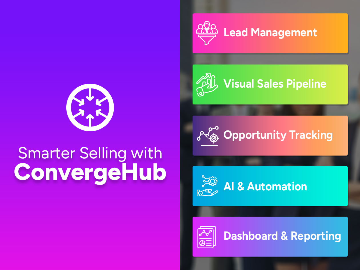 ConvergeHub Sales CRM: Lifetime Subscription