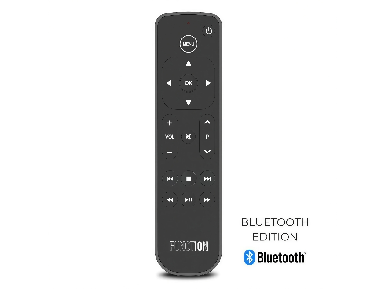 Button Remote for Apple TV (Bluetooth + Infrared) w/ Free Screen Cleaner