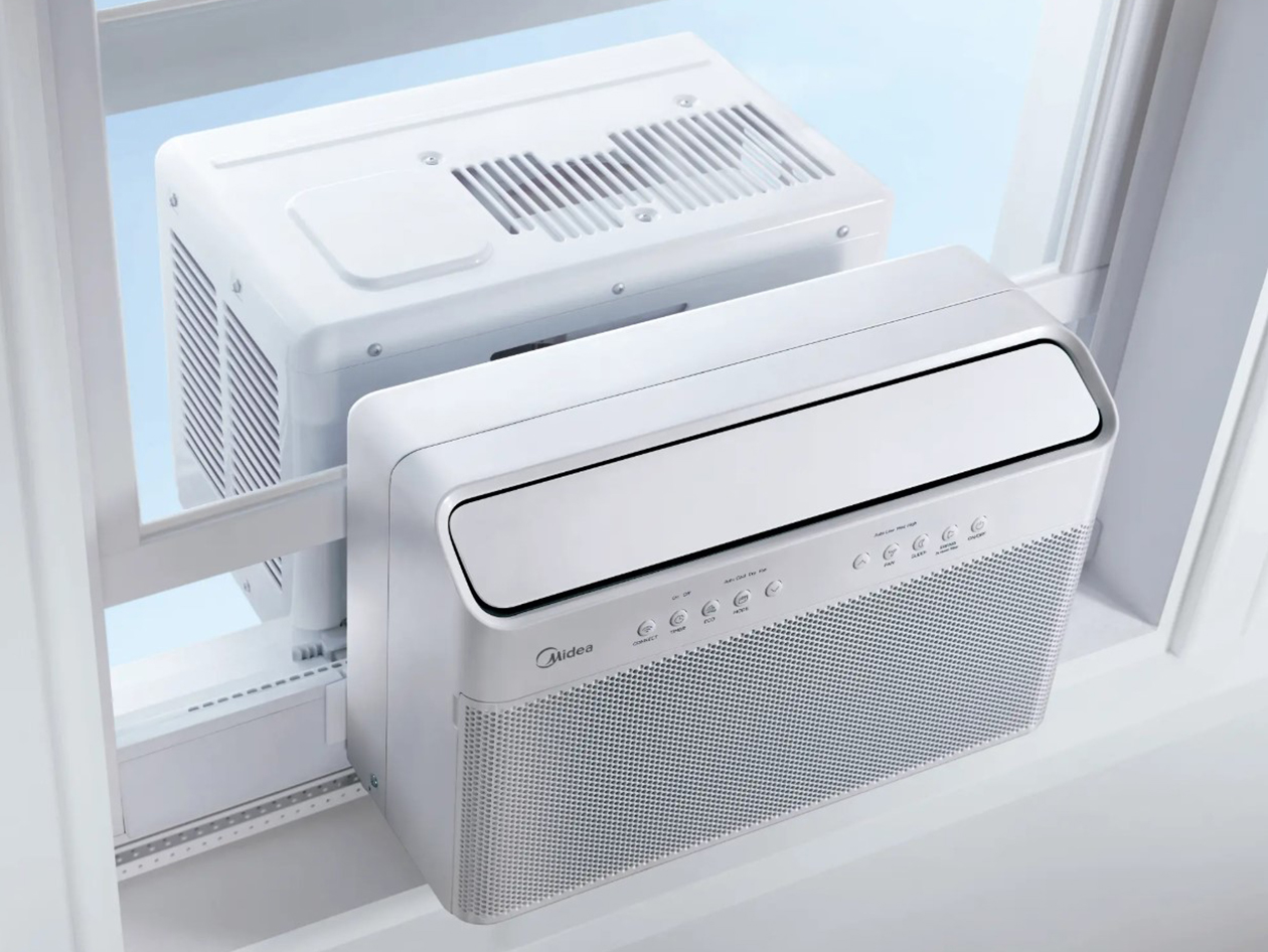 Midea DOE 12,000BTU/550sqf U-Shaped Smart Portable Air Conditioner (Refurbished)