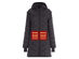 Women's Helios Hybrid Heated Coat with Power Bank (Black/Medium)
