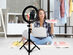 U-STREAM Home Streaming Studio with 10" Ring Light & Tripod 2-Pack