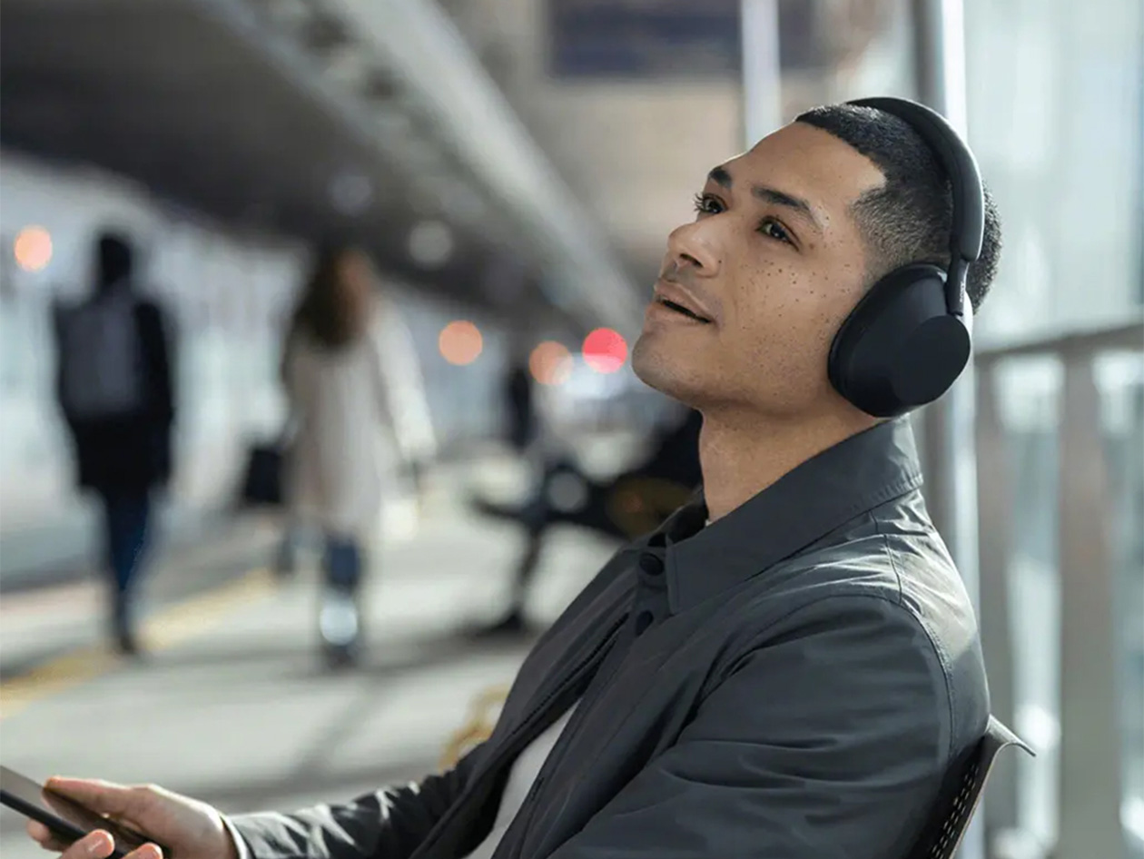 Sony WH-1000XM5 Wireless Noise Canceling Headphones - Silver (Refurbished)
