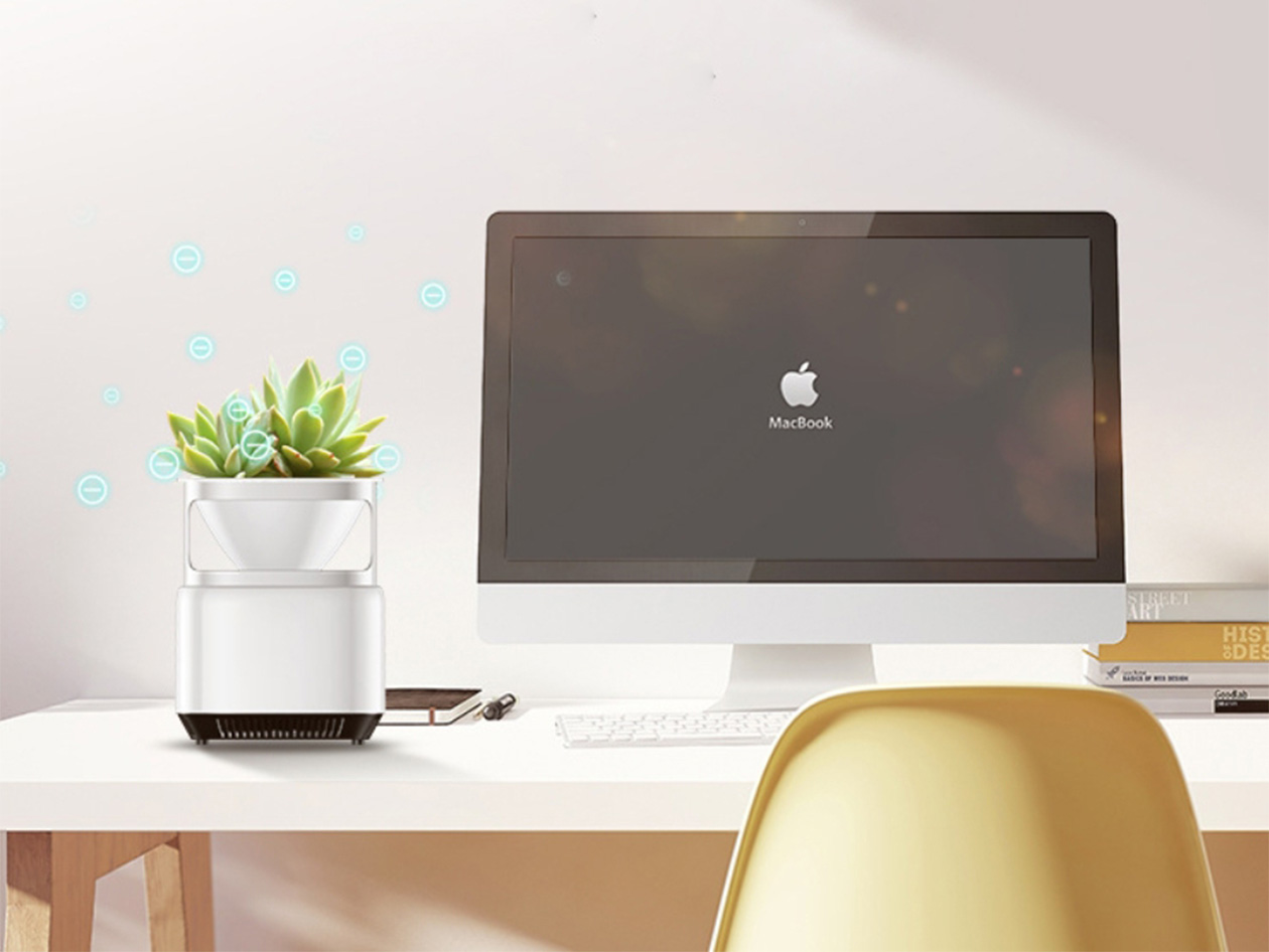 Desktop Air Purifier with Planter