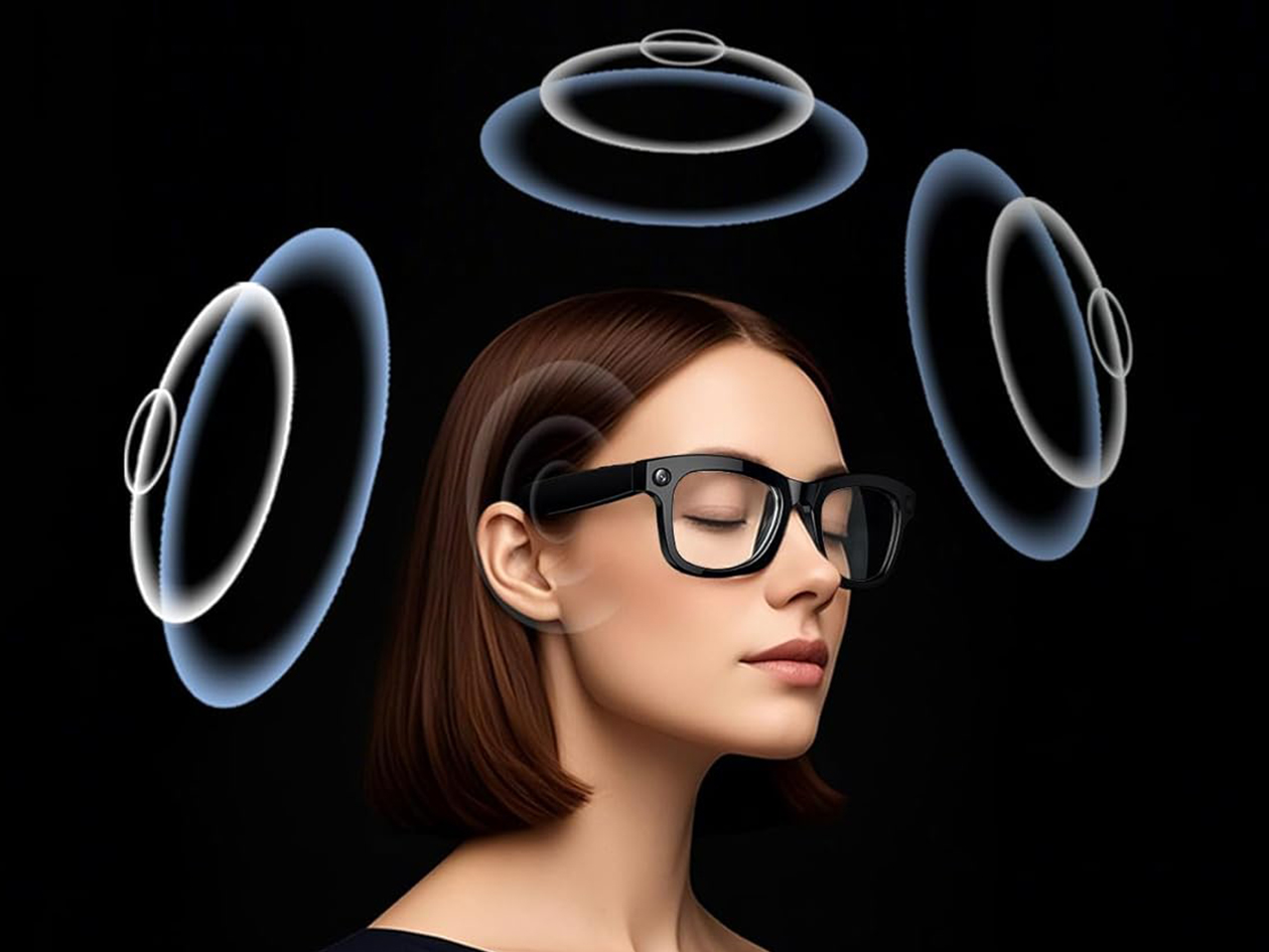 1080P AI Smart Camera Recording Sunglasses