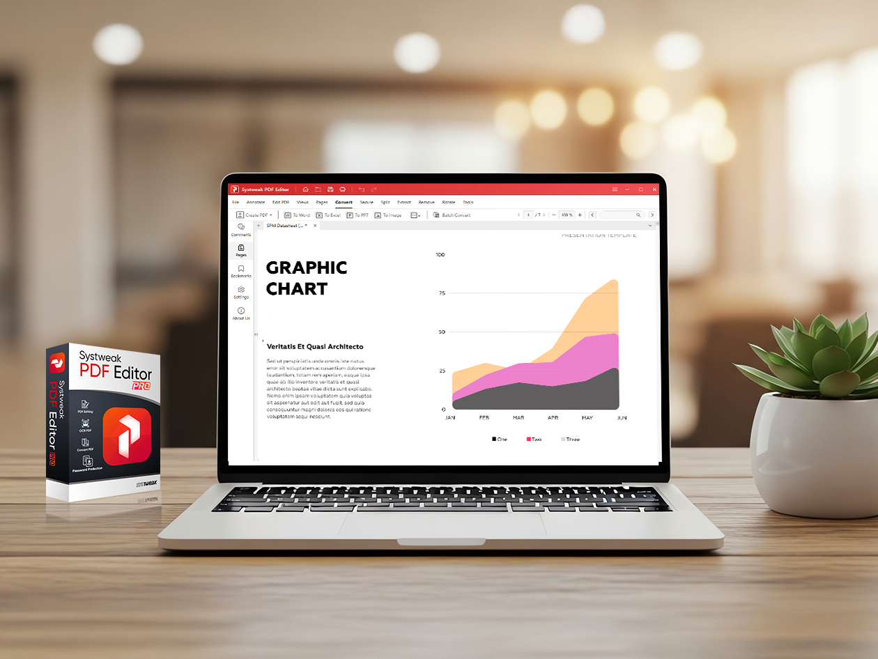 Systweak PDF Editor Pro: Lifetime Subscription