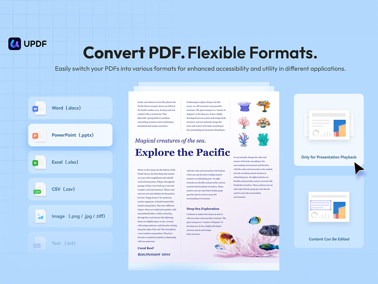 UPDF - Edit & Convert PDF: Lifetime Subscription