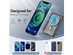 Ultra Slim Transparent 5,000mAh Magnetic Wireless Power Bank (Silver)