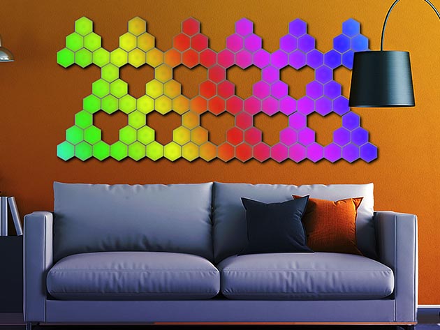 Touch-Sensitive Modular Wall Lighting