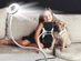 U-STREAM Home Streaming Studio with Ring Light & Gooseneck Phone Holder (White)